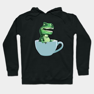 T-Rex in Cup Hoodie